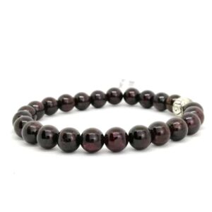 Lal Garnet Bileklik (7 mm) - 23BLK701