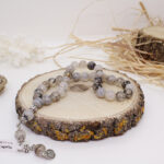 Alacalı Akik 8 mm Vitrin 1