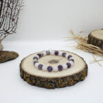 8mm Ametist-Pembe Kuvars - 4BLK80006 Galeri 3