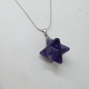 Ametist Merkaba Kolye - 4KOL011