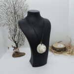 Beyaz Turbo Kabuk Kolye - KBKKOL1 Galeri 6