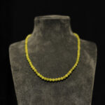 1KOL004 - 4mm Faset Kesim Yeşil Akik (2)