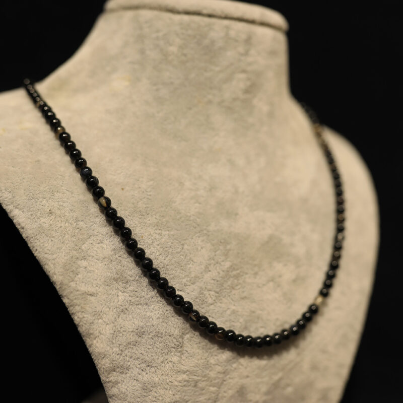 1KOL008 - Siyah Akik Kolye (2)