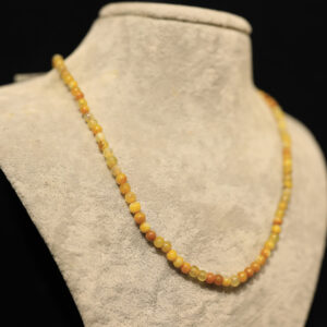 4mm Turuncu Akik Kolye