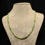 1KOL010 - 4mm Yeşil Akik Kolye (1)