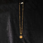 1KOL023 - 10mm Tibet Akiği Düğümlü Kolye (2)