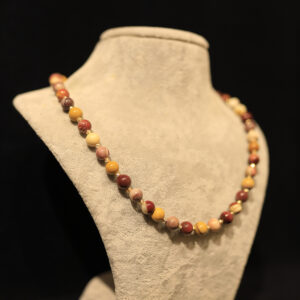 8mm Mookaite Jasper Taşı Kolye