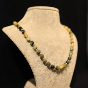 Kaplan Gözü Köşeli Kesim Kolye 19KOL03