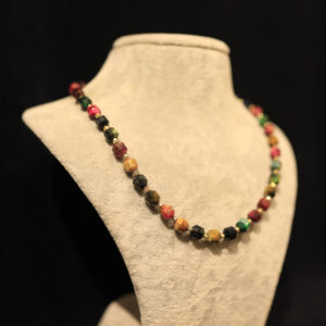 Kaplan Gözü Köşeli Kesim Kolye 19KOL05