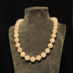 21KOL05 12mm Pembe Kuvars Kolye (1)