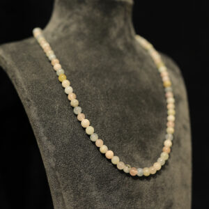 5,5 mm Morganit Kolye